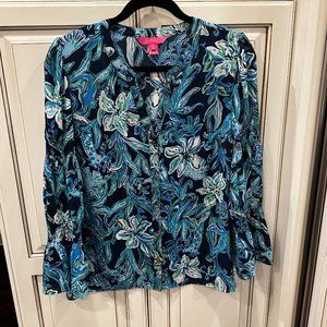 Lilly Pulitzer Maritza Top - Size Small